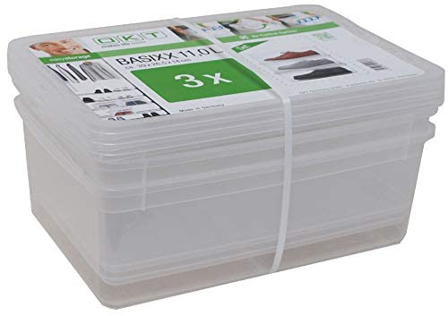 keeeper Aufbewahrungsboxen-Set ´bea´, 8-teilig, PP, Sie erhalten 1 Produkt mit 8 Teilen von keeeper