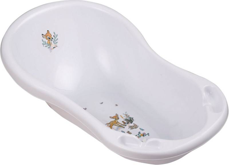 keeeper Babybadewanne Maria - Bambi, nordic white, mit Stöpsel, Made in Europe von keeeper