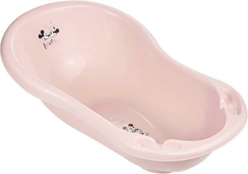 keeeper Babybadewanne Maria - Minnie, nordic pink, mit Stöpsel, Made in Europe von keeeper