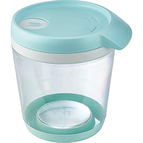 keeeper Bruni Frischhaltedose ohne BPA, 1500 ml, für die Aufbewahrung und Sortierung von Lebensmitteln, blau, 16.5 x 14.5 x 17 cm von keeeper