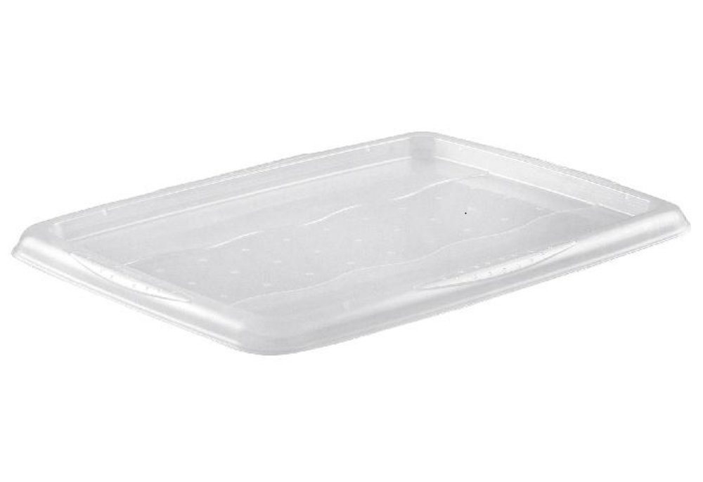 keeeper Deckel KEEEPER Deckel für Dreh- / Stapelbox Emilia 24 l 43x36cm transparent, (1-tlg) von keeeper