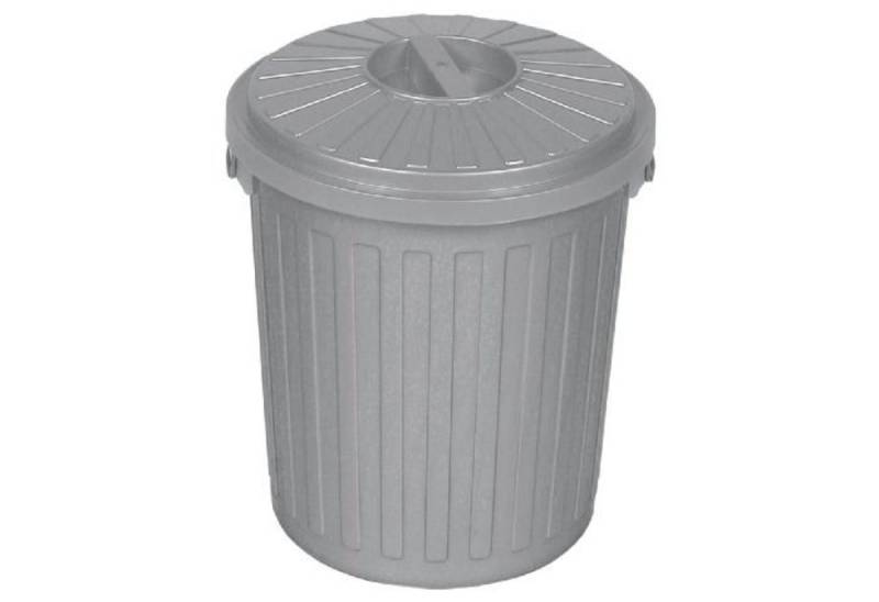 keeeper Mülleimer KEEEPER Mini-Tonne Mats Ø24cm, H29cm 7l light silver von keeeper