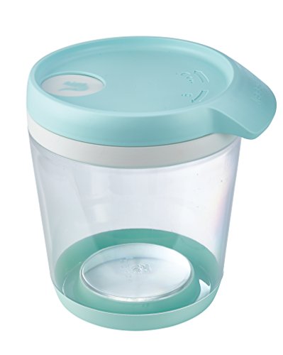 keeeper Schüttdose für Trockenvorräte, 4-in-1 Schüttöffnung, BPA-freier Kunststoff, 1,5 l, 16,5 x 14,5 x 17 cm, Bruni, Mintgrün von keeeper