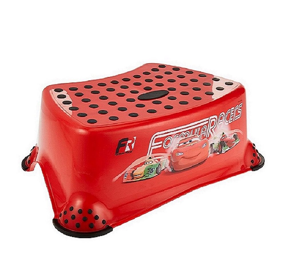 keeeper Tritthocker Disney Cars rot Tritthocker + Ant-Rutsch-Funktion von keeeper