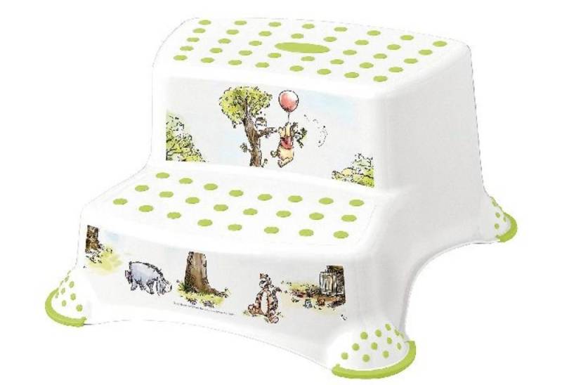 keeeper Tritthocker KEEEPER Tritthocker zweistufig mit Anti-Rutsch-Funktion Winnie Puuh (1 St) von keeeper