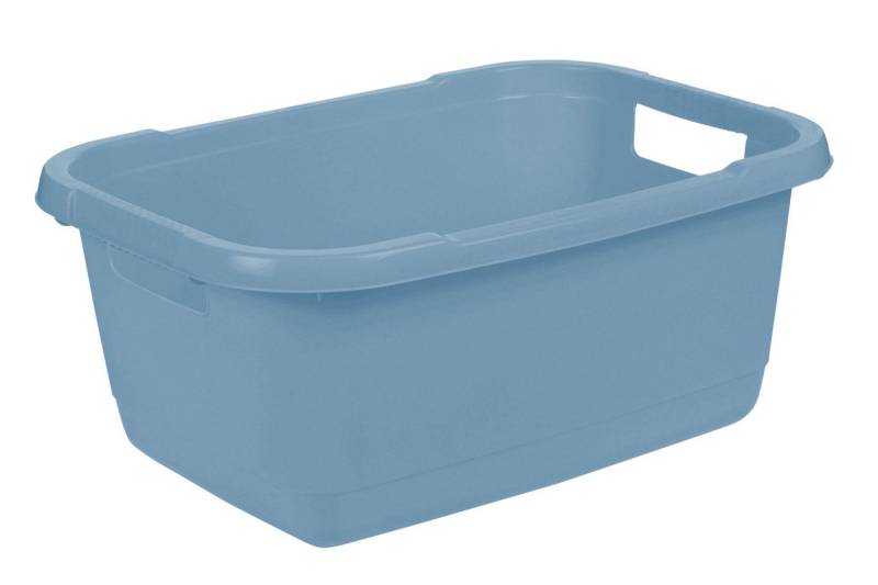 keeeper Wäschewanne keeeper Wäschewanne Aenna 32L – Nordic-Blue Stabil Griffe von keeeper