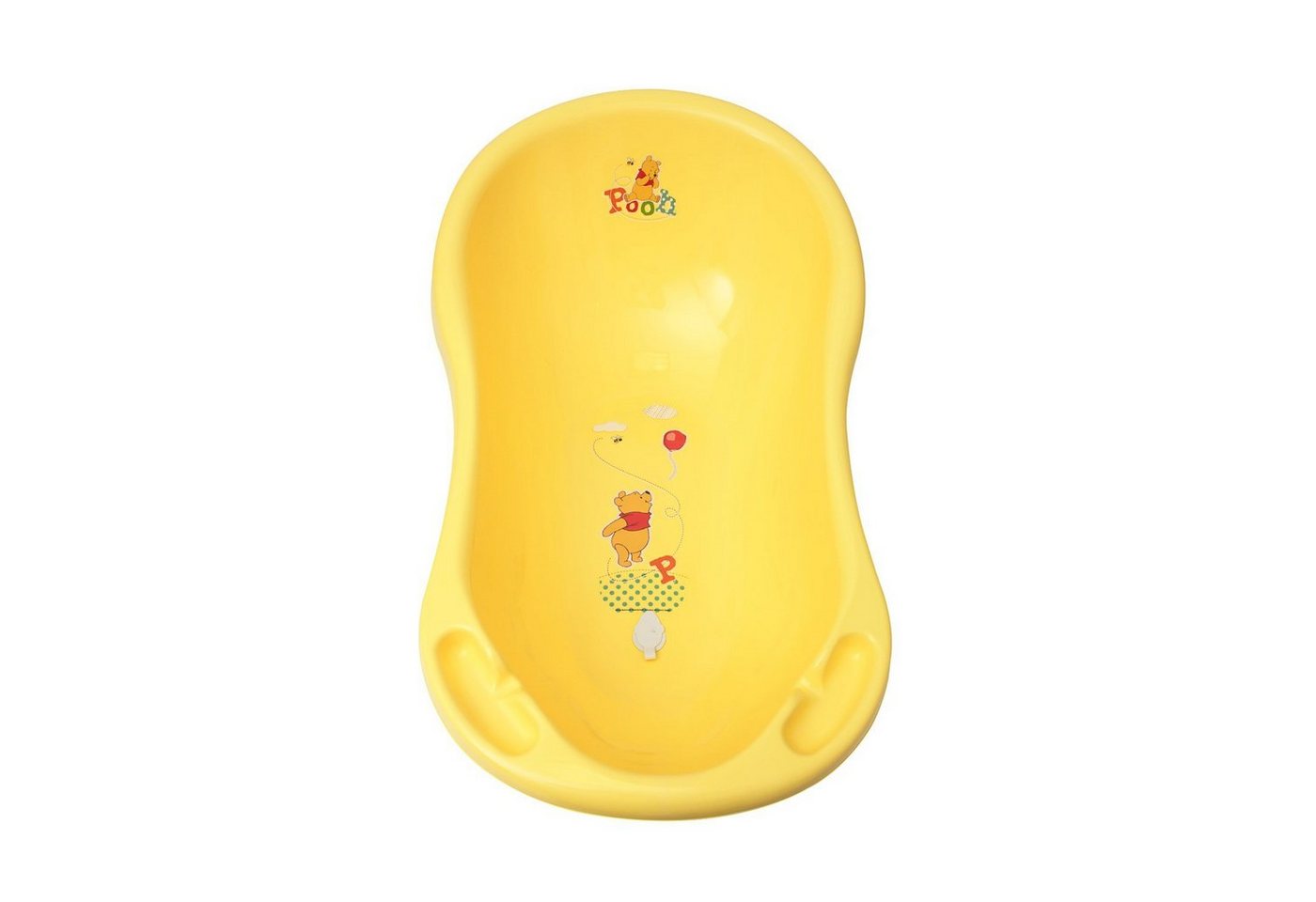 keeeper Wickelauflage Baby Badewanne 100 cm WINNIE POOH + ABFLUß Babywanne Disney, mit Ablaufstöpsel von keeeper