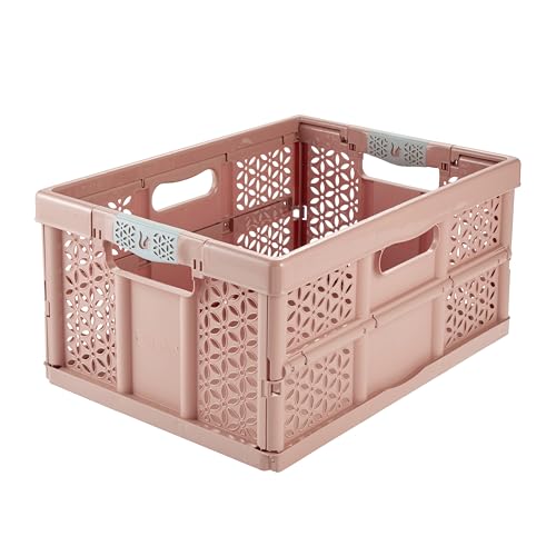 keeeper lea Stabile Profi-Klappbox mit Soft-Touch Griffen, 48,5 x 35 x 23,5 cm, 32 l, Rot (Nordic Red) keeeper lea Stabile Profi-Klappbox mit Soft-Touch Griffen, 48,5 x 35 x 23,5 cm, 32 l, Rot (Nordic Red) von keeeper
