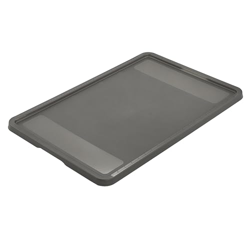 keeeper luisa Deckel für Aufbewahrungsbox luis 45 + 64 l, Crystal Grey (Transparent) von keeeper