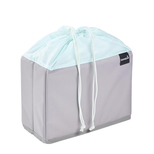 keeeper nea Faltbare Obst- und Gemüsebox, 9 l, Mit Kordelzug-Beutel, Passend für Klappbox lea, Aus recycelten PET-Flaschen, 29,5 x 13 x 22,5 cm, Aquamarine keeeper nea Faltbare Obst- und Gemüsebox, 9 l, Mit Kordelzug-Beutel, Passend für Klappbox lea, Aus recycelten PET-Flaschen, 29,5 x 13 x 22,5 cm, Aquamarine von keeeper
