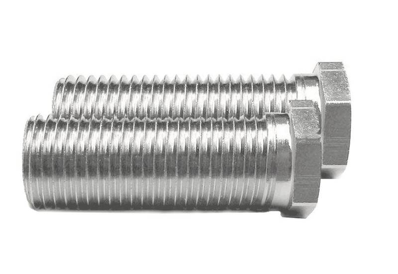 keenberk Ablaufventil 2xHohl-Schraube L 35mm für Siebkorbventile passend für 1,5 und 3,5" von keenberk