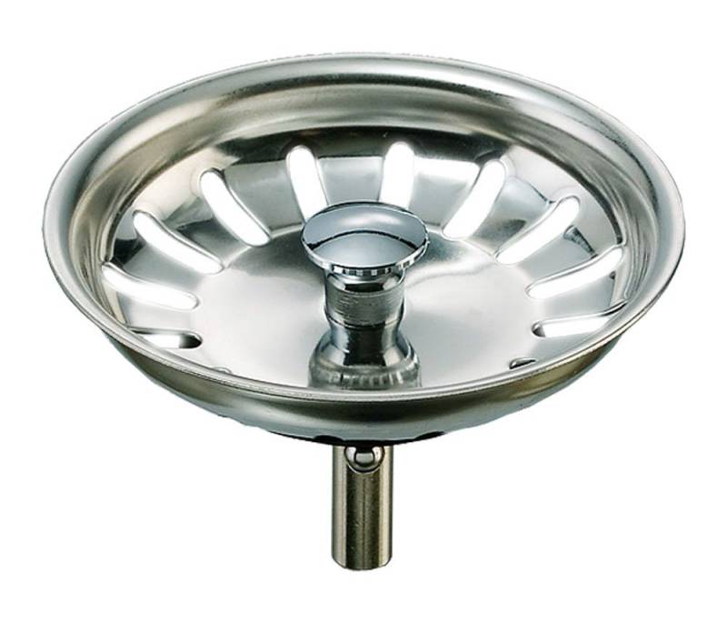 keenberk Siebventil Siebkörbchen 3 1/2 Zoll Korb-ø ca. 81 mm Führungsstange 8mm mit Kugel von keenberk