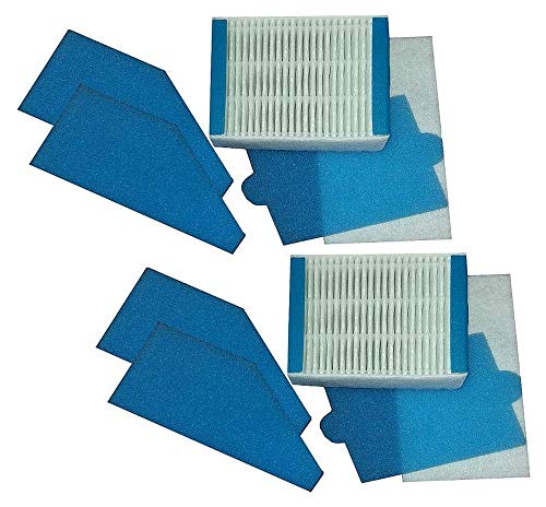 keenberk Sparset 2X 5teiliges Ersatz-Filterset für Staubsauger von Thomas Filterset 99, 787241 passend zu Staubsaugern Aqua+ und Perfect keenberk Sparset 2X 5teiliges Ersatz-Filterset für Staubsauger von Thomas Filterset 99, 787241 passend zu Staubsaugern Aqua+ und Perfect von keenberk