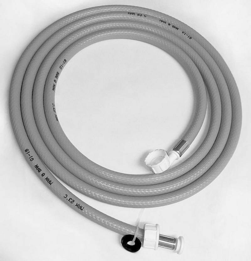 keenberk Zulaufschlauch 3,5 m lang 3/4 Zoll Winkel Anschluß Anschlussschlauch von keenberk