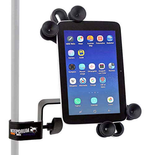 keepdrum universal Tablet Halter iOS-Pad Halterung für alle gängigen Größen mit Multiklammer keepdrum universal Tablet Halter iOS-Pad Halterung für alle gängigen Größen mit Multiklammer von keepdrum