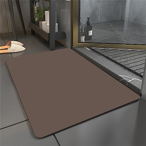 badematte rutschfest badematte Stein kieselgur badematte schnelltrocknend absorbierende badematte unifarben schwarz rutschfeste badematte von keepmore