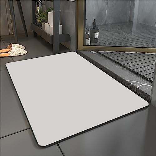badematte rutschfest badematte Stein kieselgur badematte schnelltrocknend absorbierende badematte unifarben schwarz rutschfeste badematte von keepmore