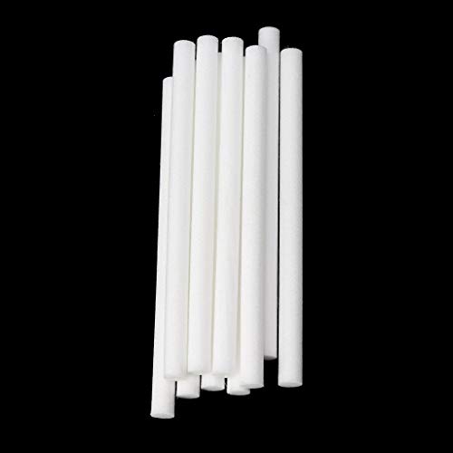 Folewr 10 Stück 7 mm x 115 mm Luftbefeuchter Filter Wattestäbchen für Luftbefeuchter Aroma Diffusor von kefu01