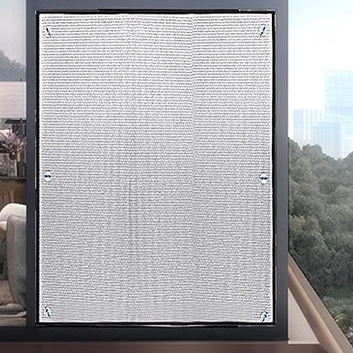 kefu01 Verdunkelungs Blendfreie Reflektierende Fensterfolie,UV-Schutz Sonnenschutzfolie,Sichtschutzfolie für Glasfenster,Wärmeisolierung Tönungsfolie,Aluminiumfolie Isolierfolie (50x170cm/20''x67'') von kefu01