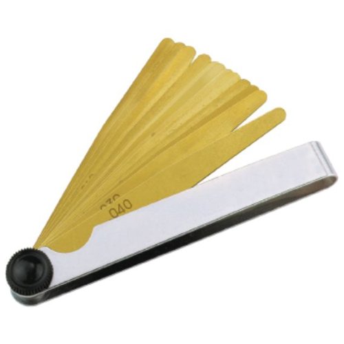 Fühlerlehre 13 Blatt 0,05-1mm Blattlänge 100mm Blattbreite 12,7mm von keine Angabe