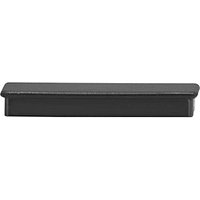 10 Magnete schwarz 2,8 x 5,5 x 0,75 cm von Neutral