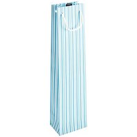 25 VP Geschenktüten für Flaschen blau 9,5 x 38,0 cm von VP