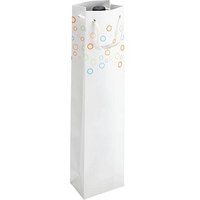 25 VP Geschenktüten für Flaschen weiß 9,5 x 38,0 cm von VP