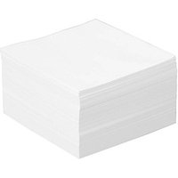 Notizzettel lose weiß 9,0 x 9,0 cm, ca. 500 Blatt, 1 Pack von Neutral