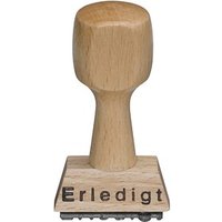Textstempel "Erledigt" ohne Logo, 1 St. Textstempel "Erledigt" ohne Logo, 1 St. von Neutral