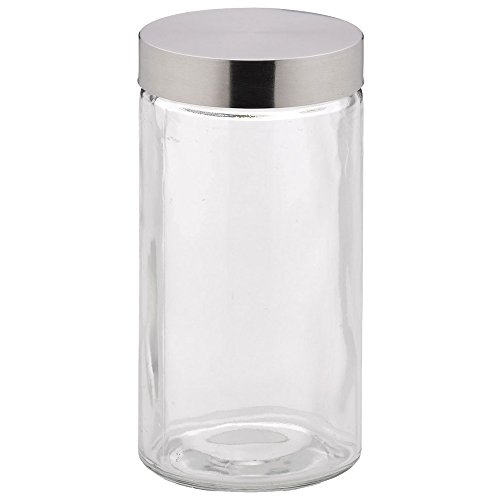 Kela, Glas, Transparent/Silberfarben, 1,7 L von kela