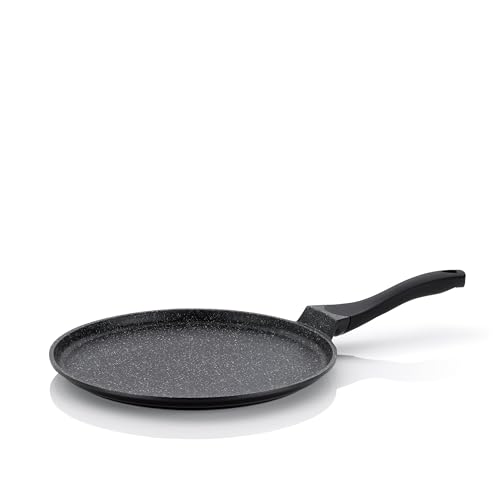 kela Crêpe-Pfanne Stella Nova, Ø 32 cm, Aluguss, Allherdboden, antihaftbeschichtet, hitzebeständig bis 180° C, 12223 von kela