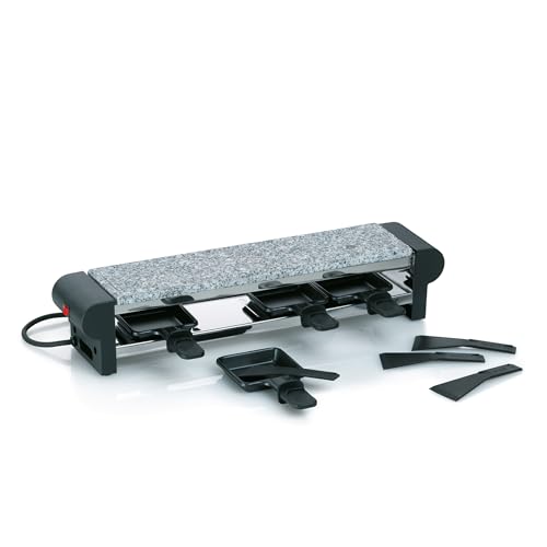 Kela 66661 Raclette mit Granitplatte, Für 4 Personen, 600 W, 220-240 V, Livigno von kela