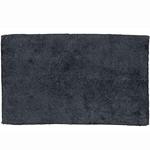 Kela Badematte Ladessa 65x55cm aus Baumwolle in dunkelgrau, 55 x 65 x 0.8 cm von kela