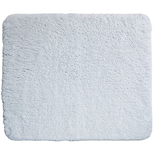 Kela Badematte Livana 65x55cm aus Polyester in weiß, 55 x 65 x 0.8 cm von kela