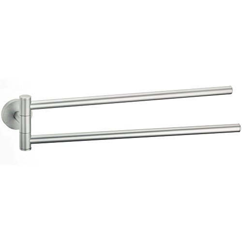 Kela Handtuchhalter Abramo aus Aluminium in Silber, 43 x 9.5 x 5 cm von kela