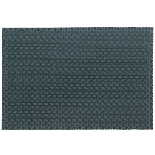 Kela Tisch-Set Plato 45x30cm aus PVC/Polyester in grau, 45 x 30 x 1 cm von kela