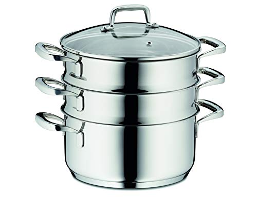 kela Dünster Flavoria - Edelstahl Dampfgarer, 2.4 Liter, Silber Glänzend, Rund kela Dünster Flavoria - Edelstahl Dampfgarer, 2.4 Liter, Silber Glänzend, Rund von kela