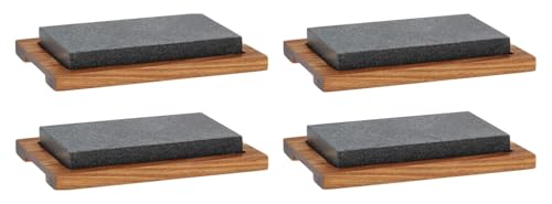 kela Heißer Stein-Set - Granit - Akazienholz - 16 x 24 cm - 8-teilig kela Heißer Stein-Set - Granit - Akazienholz - 16 x 24 cm - 8-teilig von kela