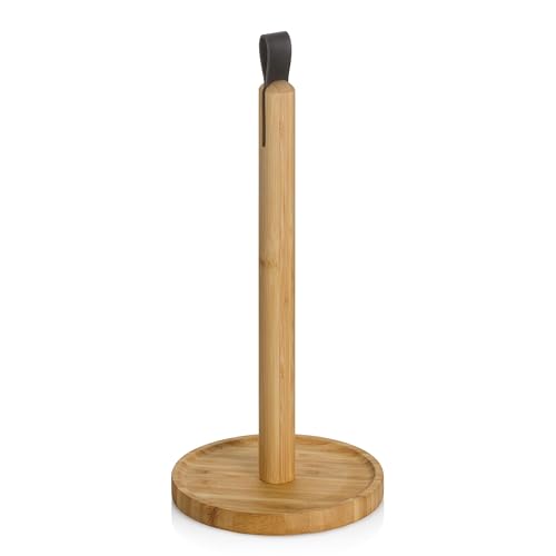 kela Küchenrollenhalter Clea, Ø 16 cm, Bambus, Hellbraun, 12029 von kela