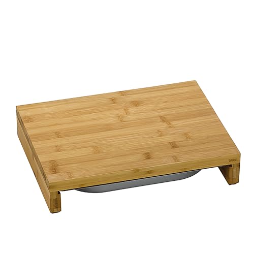 kela Schneidebrett Kenina, 2-teilig, Bambus, hellbraun, mit Auffangschale, 12552 kela Schneidebrett Kenina, 2-teilig, Bambus, hellbraun, mit Auffangschale, 12552 von kela