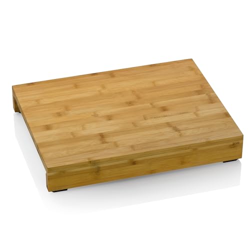 kela Schneidebrett Kenina, 4-teilig, Bambus, hellbraun, mit 3 integrierten Edelstahlbehälter in 2 Größen, 12553 kela Schneidebrett Kenina, 4-teilig, Bambus, hellbraun, mit 3 integrierten Edelstahlbehälter in 2 Größen, 12553 von kela