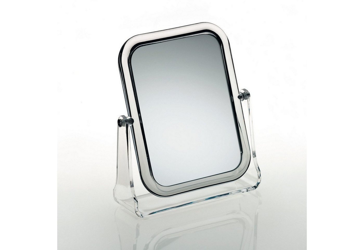 kela Standspiegel Fiona, schwenkbare Spiegelfläche in rechteckiger Form, 1x-/3x-Vergrößerung von kela