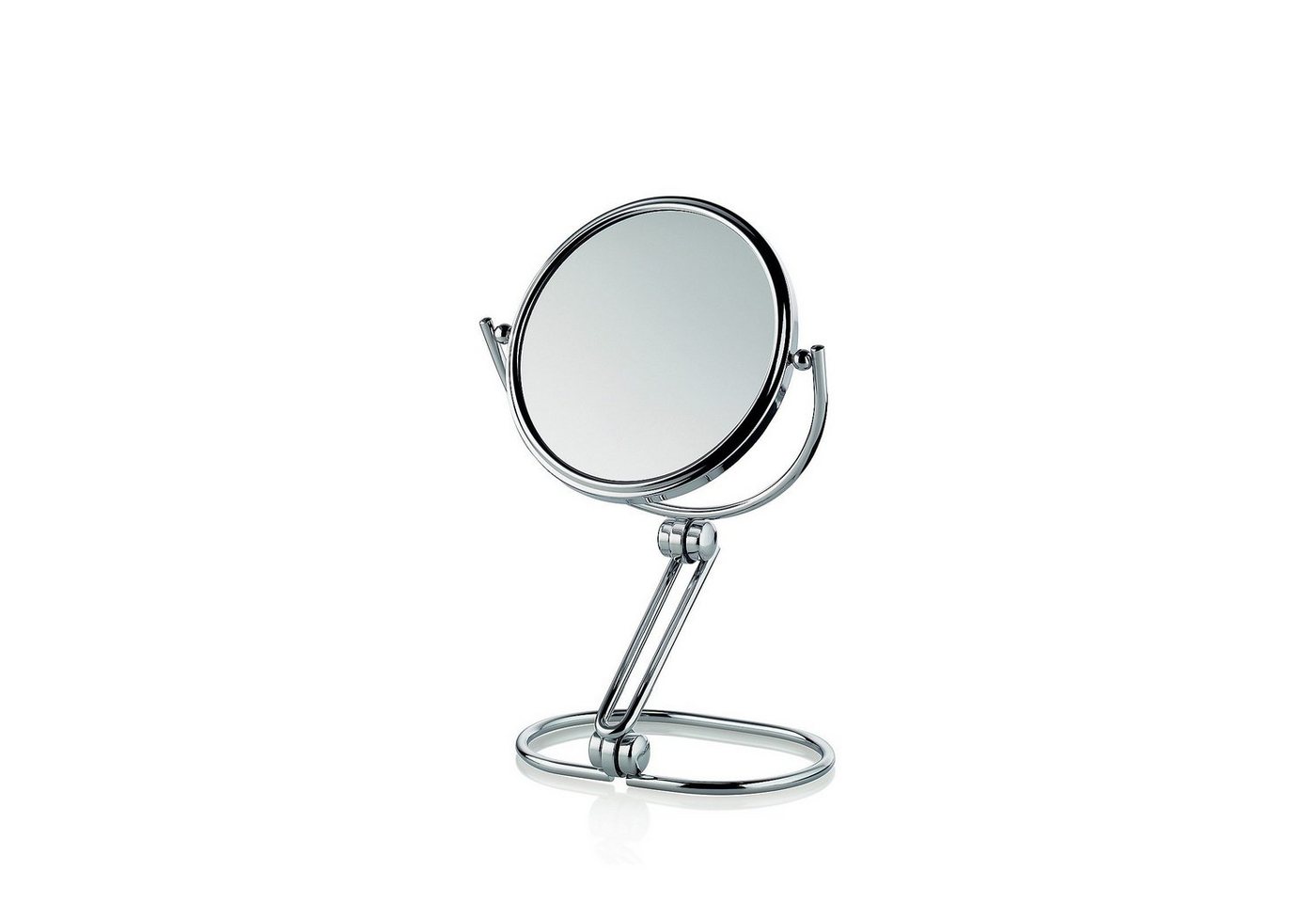 kela Standspiegel Safia, faltbar, verstellbare Spiegelfläche, 1x-/5x-Vergrößerung von kela