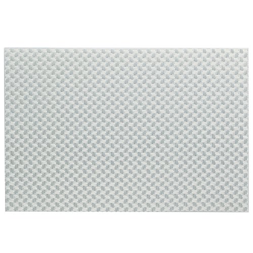 kela Tisch-Set Plato 45x30cm aus PVC/Polyester in weiß, 45 x 30 x 1 cm von kela