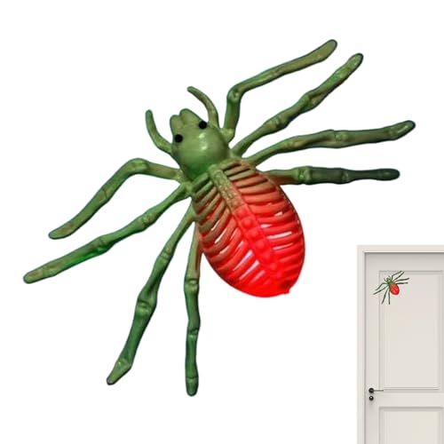 keloppasit 3D-gedrucktes Spinnen-Skelett, Halloween-Spukhaus-Dekoration, leuchtet im Dunkeln, Halloween, 3D-bedruckte Spinne für Schlafzimmer, Party, Arbeitsplatz, Wohnzimmer, Garten, drinnen keloppasit 3D-gedrucktes Spinnen-Skelett, Halloween-Spukhaus-Dekoration, leuchtet im Dunkeln, Halloween, 3D-bedruckte Spinne für Schlafzimmer, Party, Arbeitsplatz, Wohnzimmer, Garten, drinnen von keloppasit