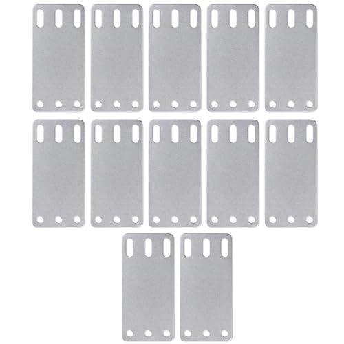keloppasit Cargo E Track Plate, E-Track Mounting Plates - Heavy Duty Shelf with Installation Kit for Garage Truck Warehouse Truck Trailer Workshop von keloppasit