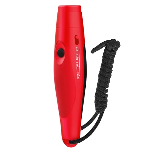 keloppasit Elektronische Trillerpfeife für Lehrer - 3 Töne & 3 Lautstärken - Tragbare Trainingspfeife Für Outdoor Notfälle Wandern Camping Bootfahren von keloppasit