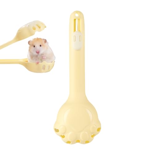 keloppasit Fütterungsklemme Für Hamster, Anti-Beiß Fangwerkzeug für Hamster, Benutzerfreundliches Haustier Fangwerkzeug für Kleintiere wie Holländer Kaninchen Eichhörnchen Igel Frettchen von keloppasit