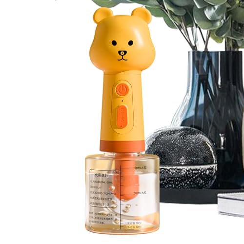 keloppasit Hund Shampoo Spender, Hunde Shampoo Frother | Elektrischer -Spender Seifensprühgerät - Bear Dinosaurierschaumaufladbare Reinigungswerkzeuge, Haustierversorgungen, Hunde- und von keloppasit