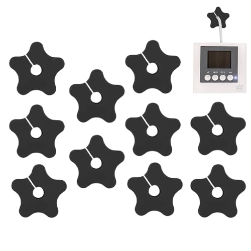 keloppasit Kabeldurchführungen für die Wand | 10 Stück Kabeldurchführung aus Silikon für Außenwände | Sternförmige Durchführungssehne für Managementdraht | Für Heimkino Entertainment-Center Wohnung keloppasit Kabeldurchführungen für die Wand | 10 Stück Kabeldurchführung aus Silikon für Außenwände | Sternförmige Durchführungssehne für Managementdraht | Für Heimkino Entertainment-Center Wohnung von keloppasit